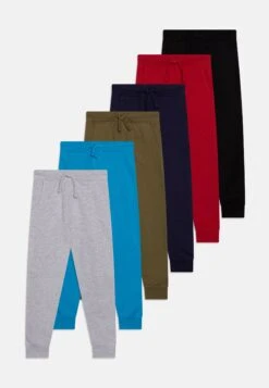 Friboo Unisex 6 PackPantaloni SportiviMulti-Coloured/Red /Blue Bambini Pantaloni F5724B02B-T11
