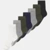 Friboo 7 PackCalzeMulti-Coloured/White/Grey Bambini Calze & Calzini F5784D003-T11