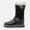 Friboo LeatherStivali Da Neve Black Bambini Stivali F5713J04N-Q11