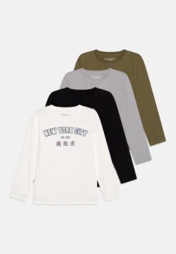 Friboo 4 PackMaglietta A Manica LungaMulti-Coloured Bambini T-shirt & Top F5724G078-T11