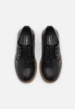 Friboo Leather - Stringate - Black -Friboo e282e24429874371b2aab537efa17e89